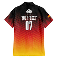 Germany Football Family Matching Off Shoulder Short Dress and Hawaiian Shirt Nationalelf Dynamic LT7 - Wonder Print Shop