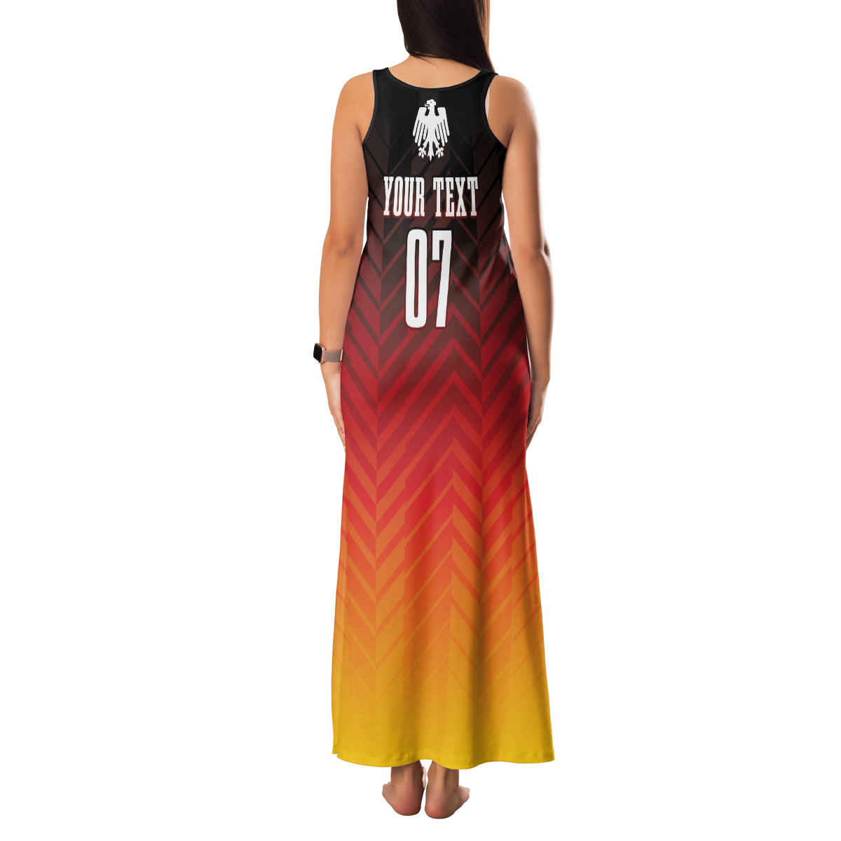 Germany Football Family Matching Tank Maxi Dress and Hawaiian Shirt Nationalelf Dynamic - Wonder Print Shop