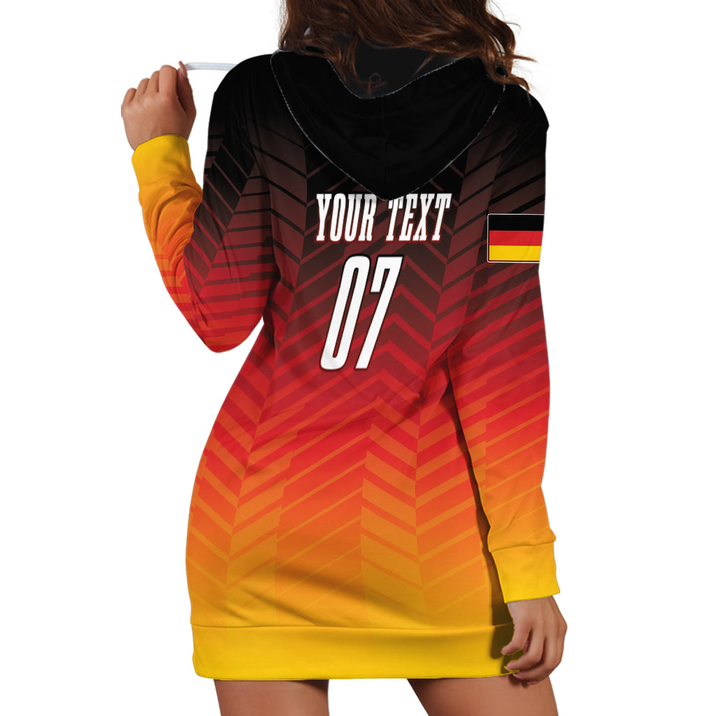 Germany Football Hoodie Dress Nationalelf Dynamic - Wonder Print Shop