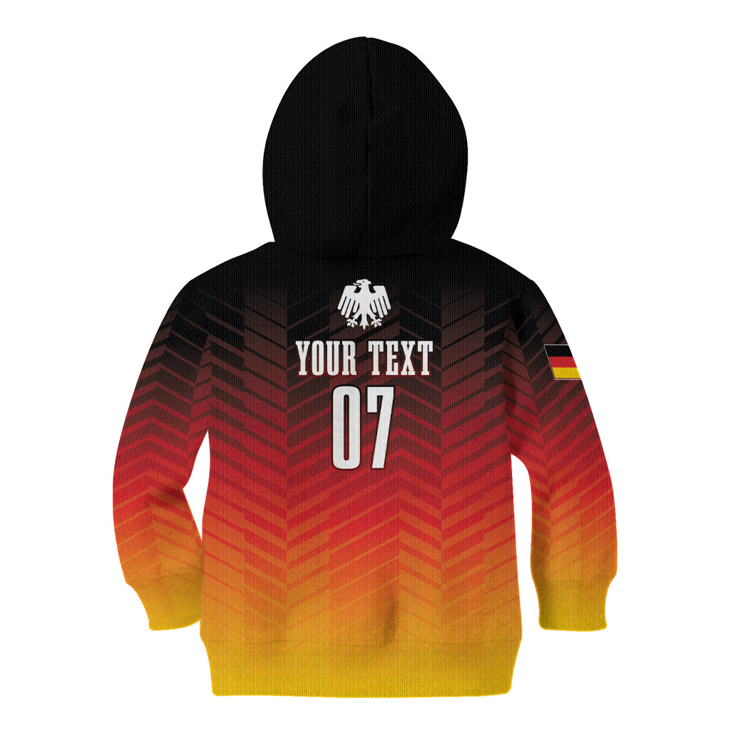 Germany Football Kid Hoodie Nationalelf Dynamic - Wonder Print Shop