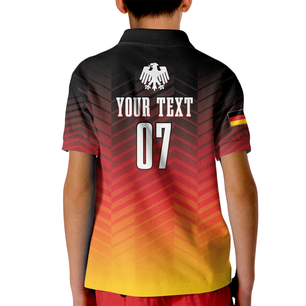 Germany Football Kid Polo Shirt Nationalelf Dynamic - Wonder Print Shop