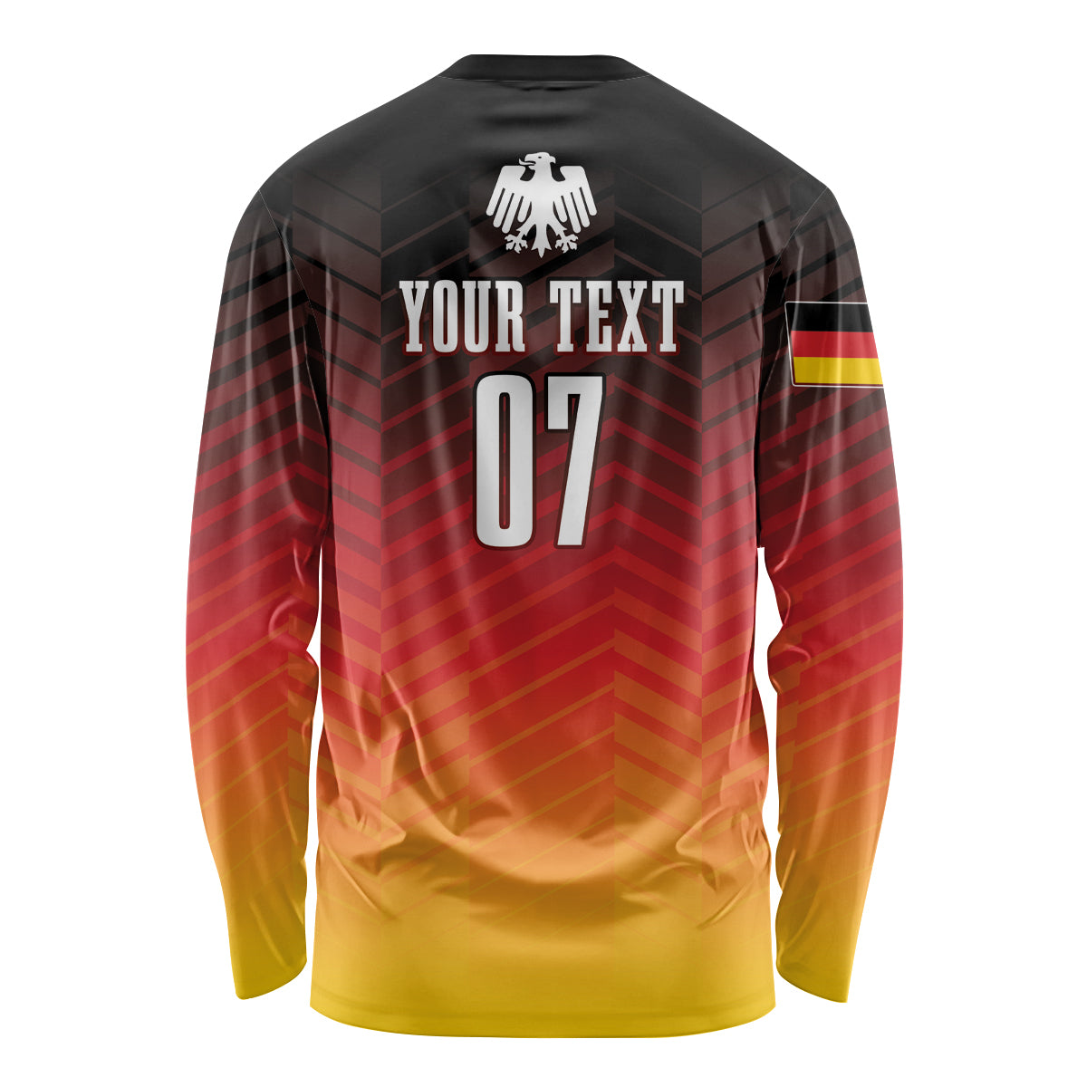 Germany Football Long Sleeve Shirt Nationalelf Dynamic - Wonder Print Shop