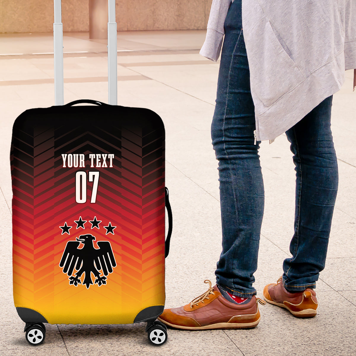 Germany Football Luggage Cover Nationalelf Dynamic