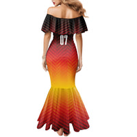 Germany Football Mermaid Dress Nationalelf Dynamic - Wonder Print Shop