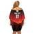 Germany Football Off Shoulder Short Dress Nationalelf Dynamic - Wonder Print Shop
