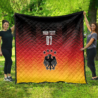 Germany Football Quilt Nationalelf Dynamic - Wonder Print Shop
