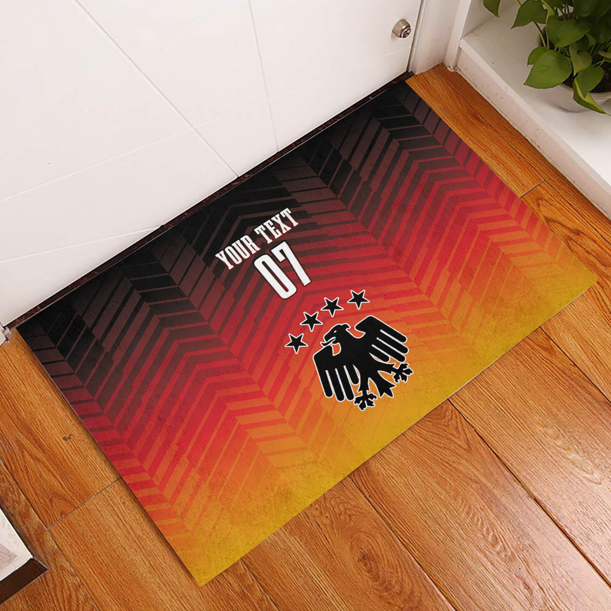 Germany Football Rubber Doormat Nationalelf Dynamic - Wonder Print Shop