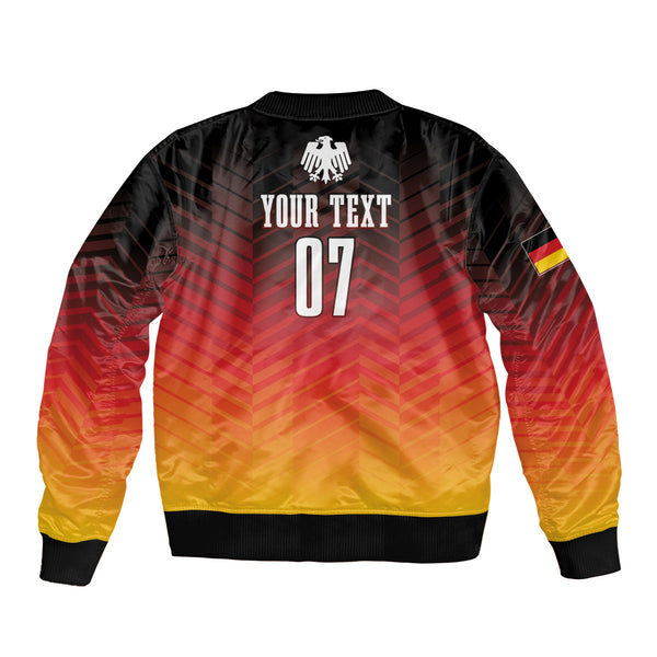 Germany Football Sleeve Zip Bomber Jacket Nationalelf Dynamic - Wonder ...