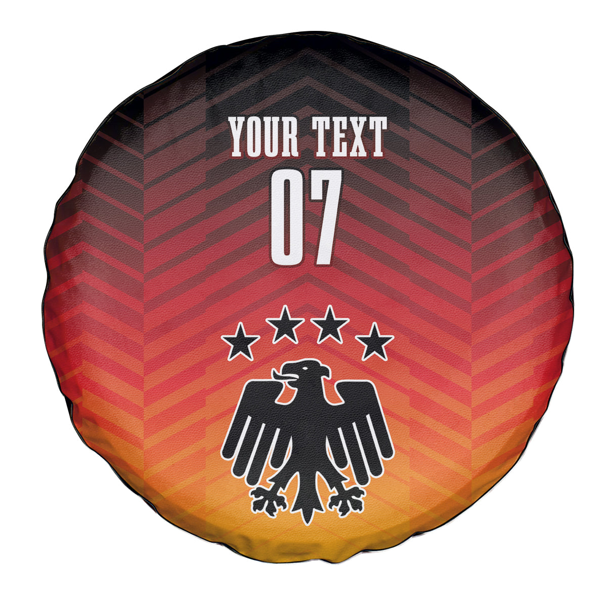 Germany Football Spare Tire Cover Nationalelf Dynamic - Wonder Print Shop