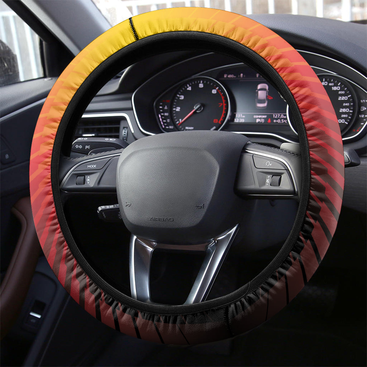 Germany Football Steering Wheel Cover Nationalelf Dynamic - Wonder Print Shop