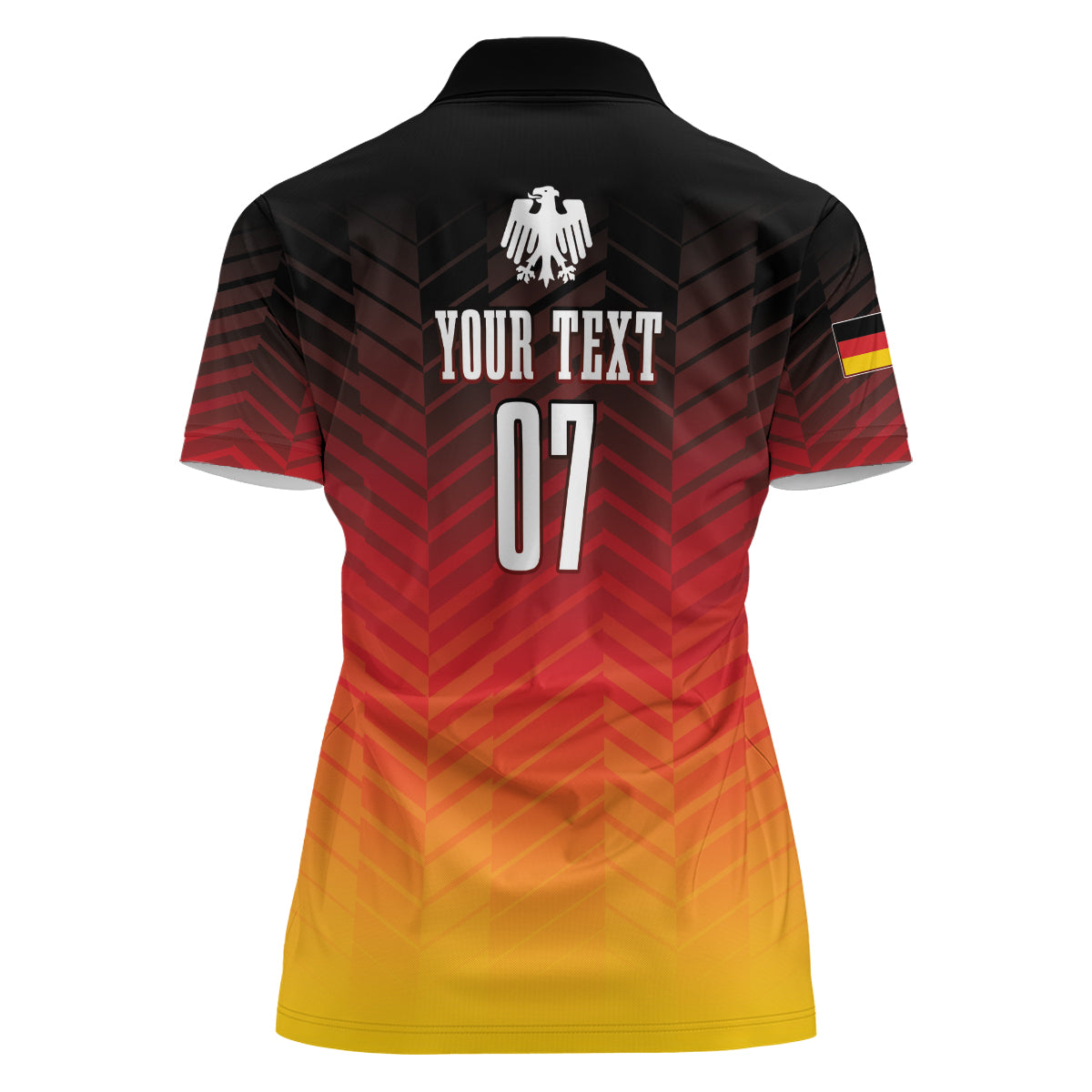 Germany Football Women Polo Shirt Nationalelf Dynamic - Wonder Print Shop