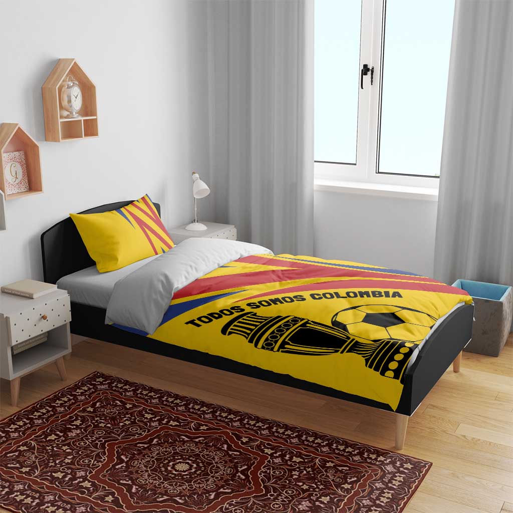 Colombia Football Bedding Set Todos Somos Colombia LT7 - Wonder Print Shop
