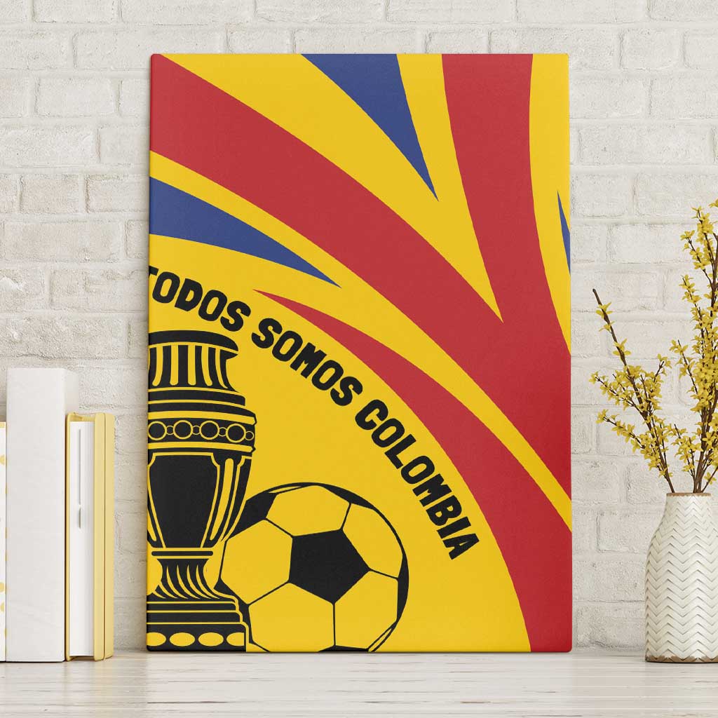 Colombia Football Canvas Wall Art Todos Somos Colombia LT7 - Wonder Print Shop