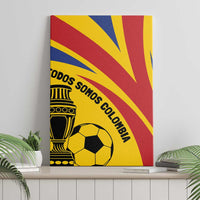 Colombia Football Canvas Wall Art Todos Somos Colombia LT7 - Wonder Print Shop