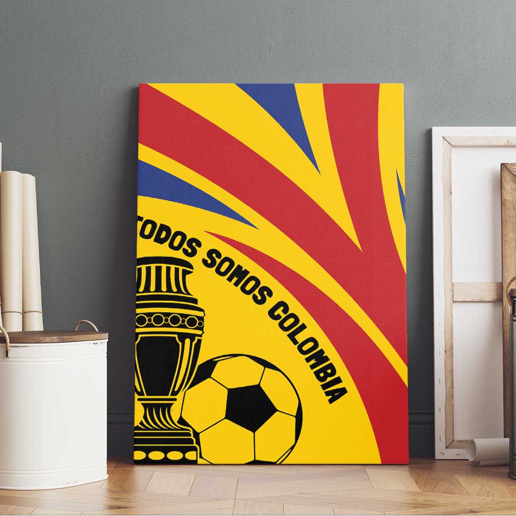 Colombia Football Canvas Wall Art Todos Somos Colombia LT7 - Wonder Print Shop
