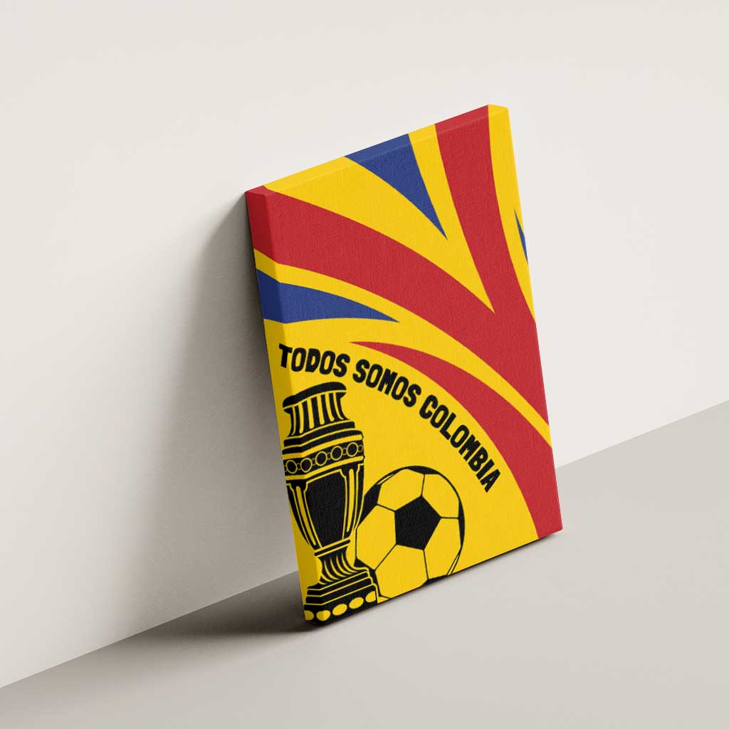 Colombia Football Canvas Wall Art Todos Somos Colombia LT7 - Wonder Print Shop