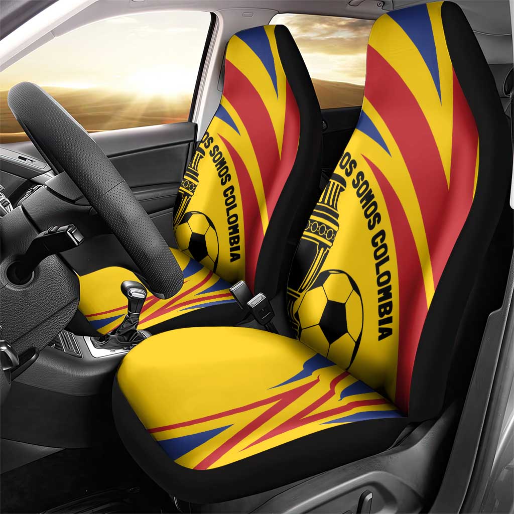 Colombia Football Car Seat Cover Todos Somos Colombia LT7 - Wonder Print Shop