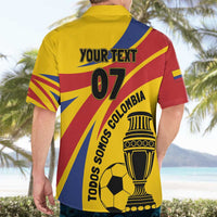 Colombia Football Custom Hawaiian Shirt Todos Somos Colombia - Wonder Print Shop