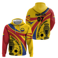 Colombia Football Custom Hoodie Todos Somos Colombia - Wonder Print Shop