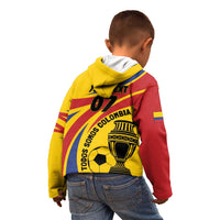 Colombia Football Custom Kid Hoodie Todos Somos Colombia - Wonder Print Shop