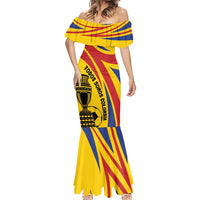 Colombia Football Custom Mermaid Dress Todos Somos Colombia - Wonder Print Shop