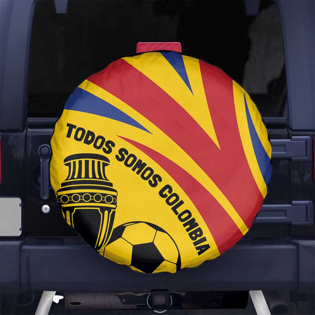 Colombia Football Spare Tire Cover Todos Somos Colombia - Wonder Print Shop