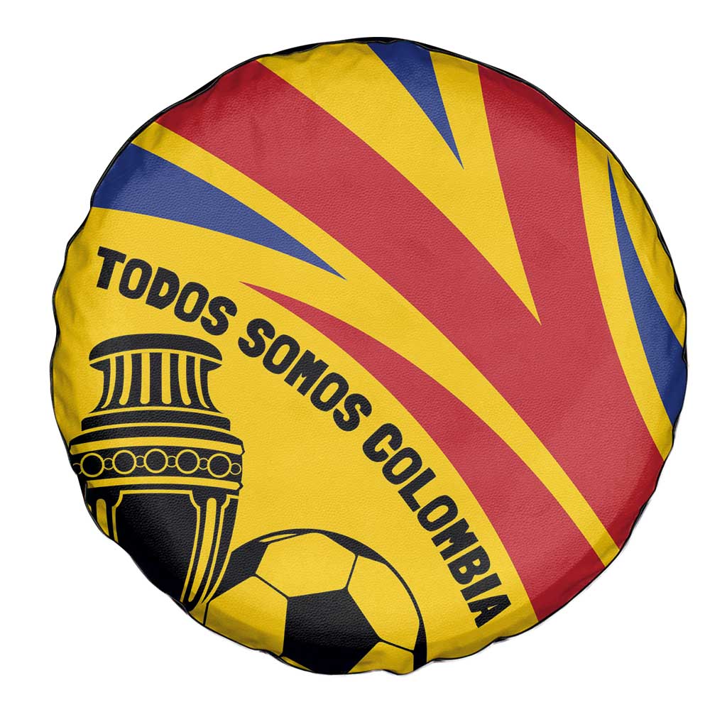 Colombia Football Spare Tire Cover Todos Somos Colombia - Wonder Print Shop
