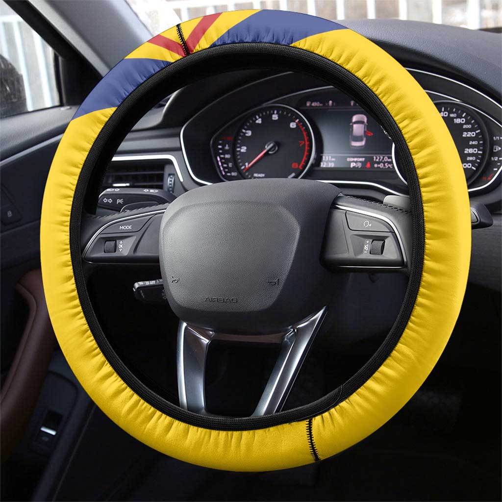 Colombia Football Steering Wheel Cover Todos Somos Colombia - Wonder Print Shop