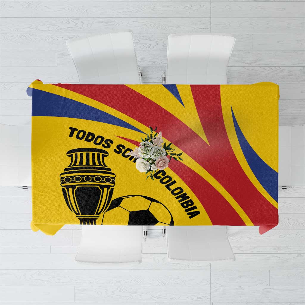 Colombia Football Tablecloth Todos Somos Colombia - Wonder Print Shop