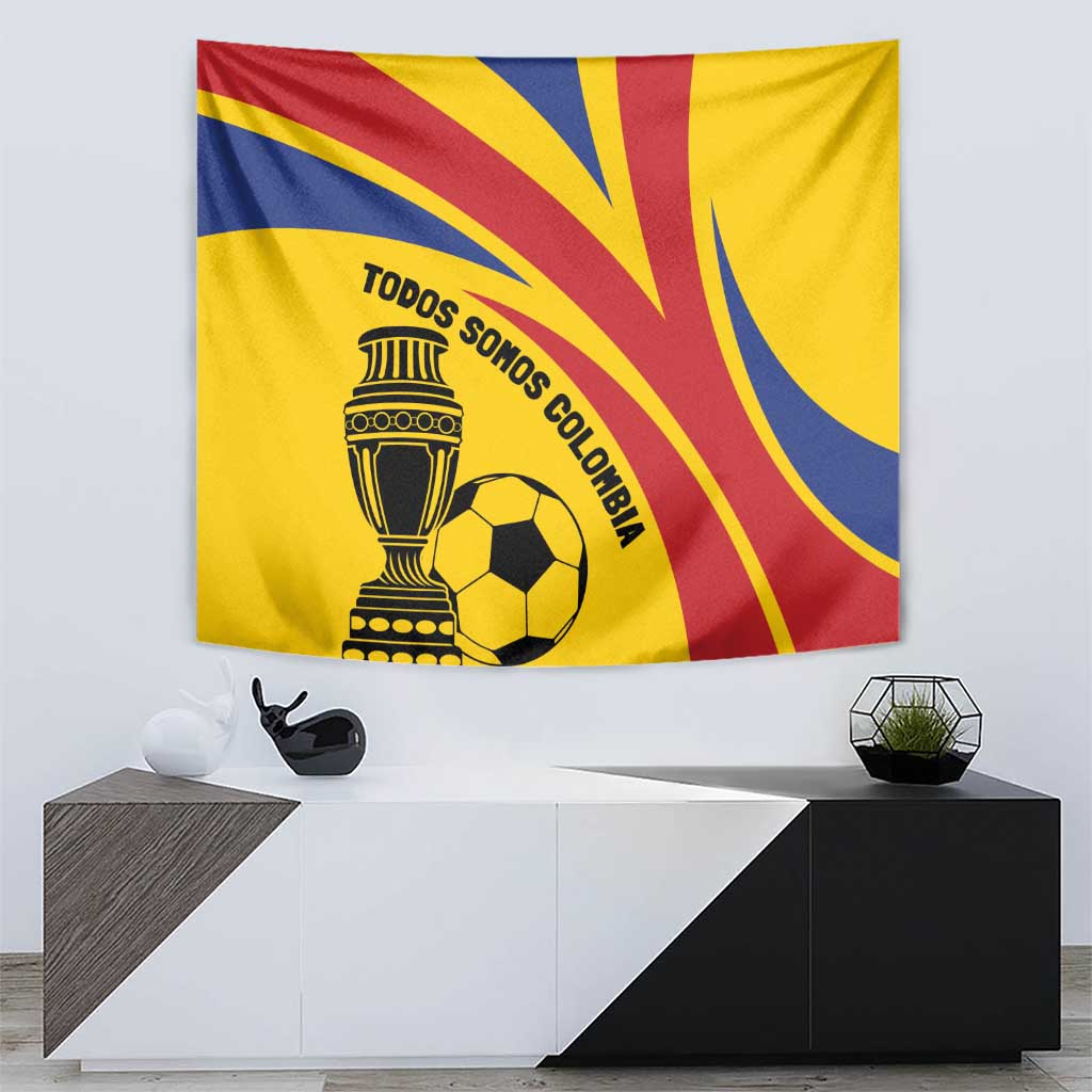 Colombia Football Tapestry Todos Somos Colombia - Wonder Print Shop