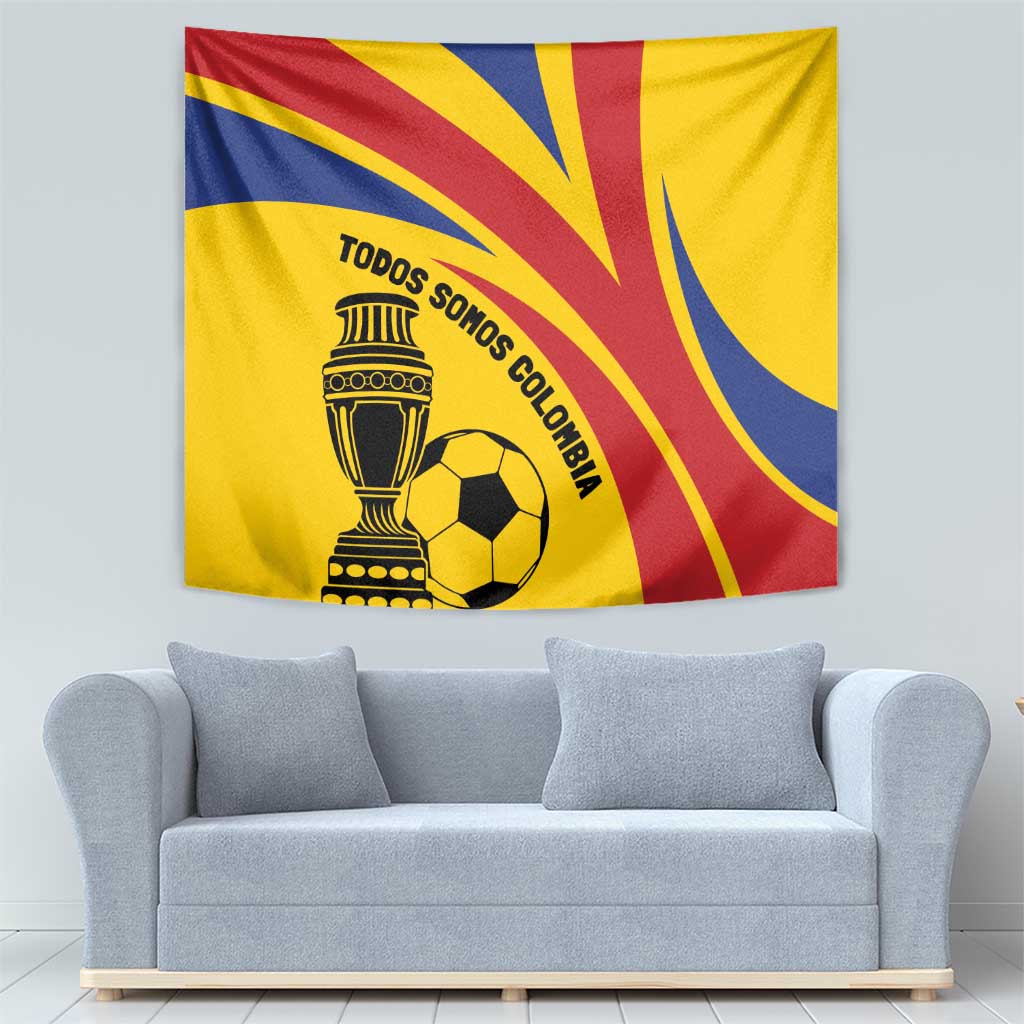Colombia Football Tapestry Todos Somos Colombia - Wonder Print Shop