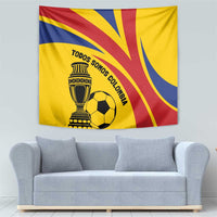 Colombia Football Tapestry Todos Somos Colombia - Wonder Print Shop