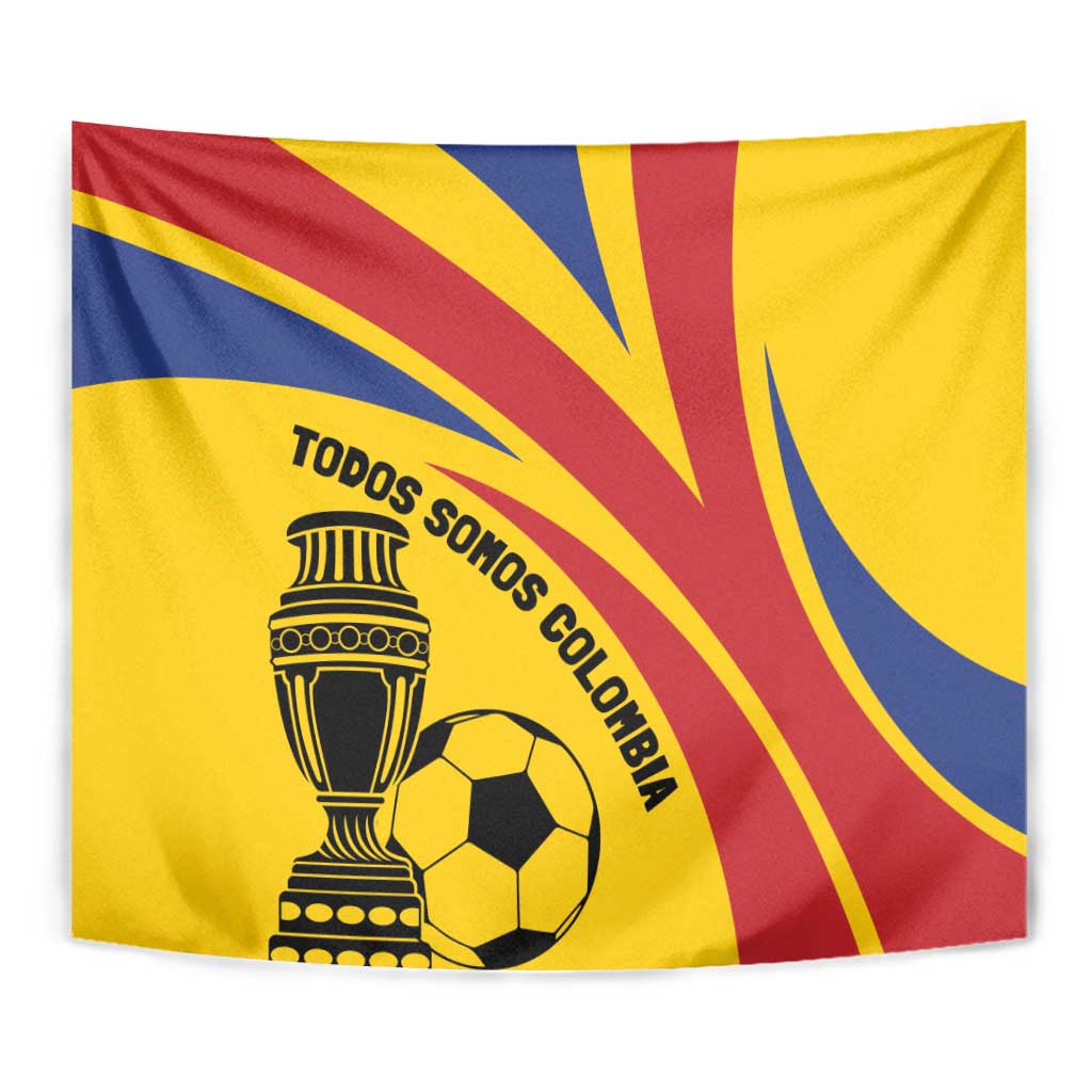 Colombia Football Tapestry Todos Somos Colombia - Wonder Print Shop