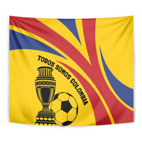 Colombia Football Tapestry Todos Somos Colombia - Wonder Print Shop