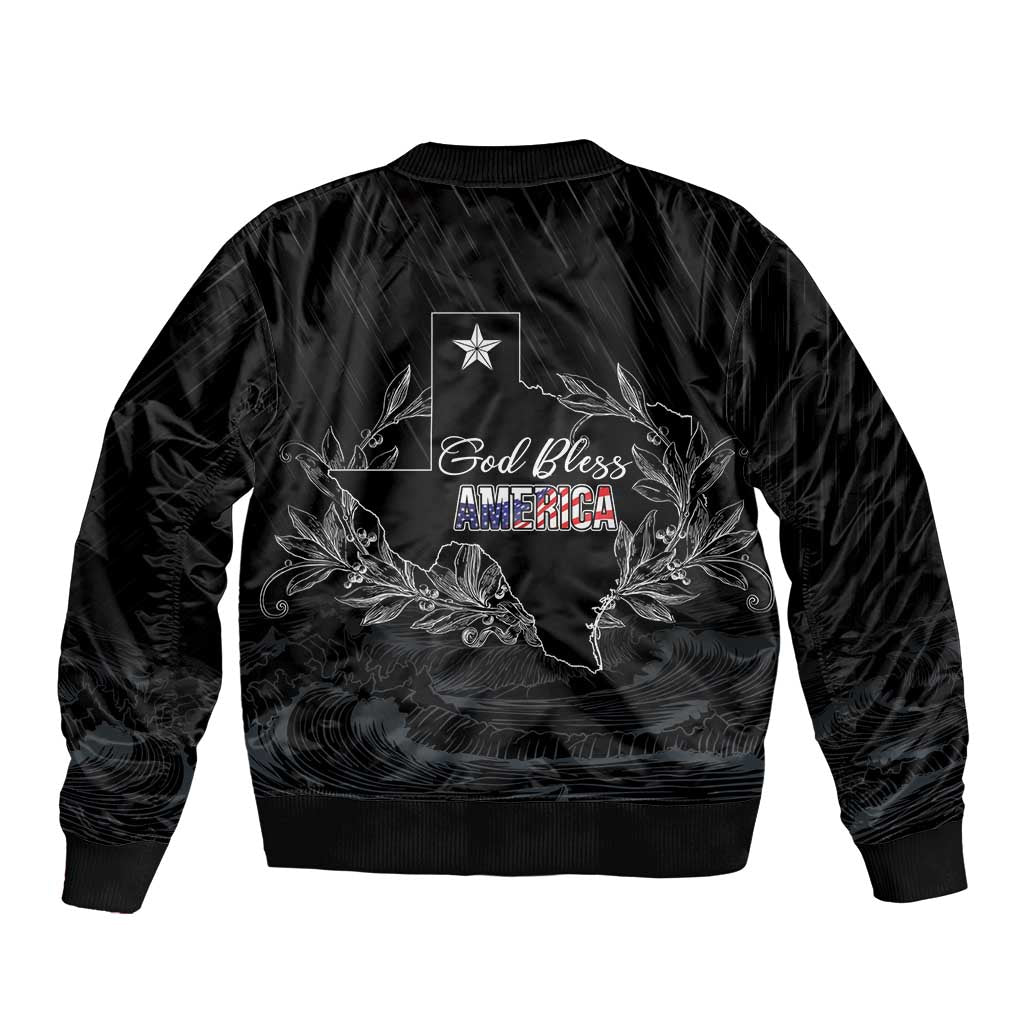 Pray for Texas Hill Country Bomber Jacket - Wonder Print Shop