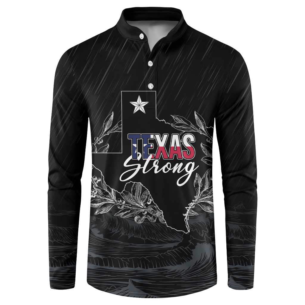 Pray for Texas Hill Country Button Sweatshirt - Wonder Print Shop