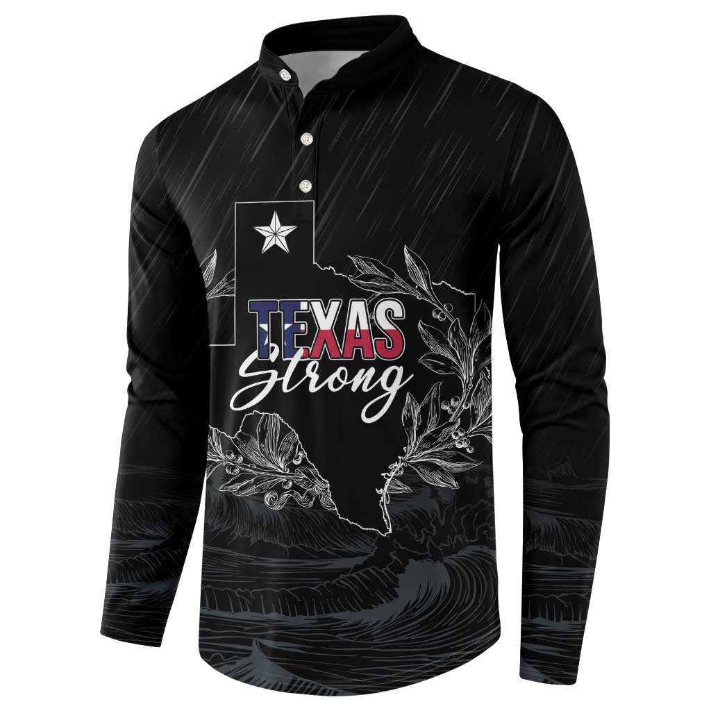 Pray for Texas Hill Country Button Sweatshirt - Wonder Print Shop