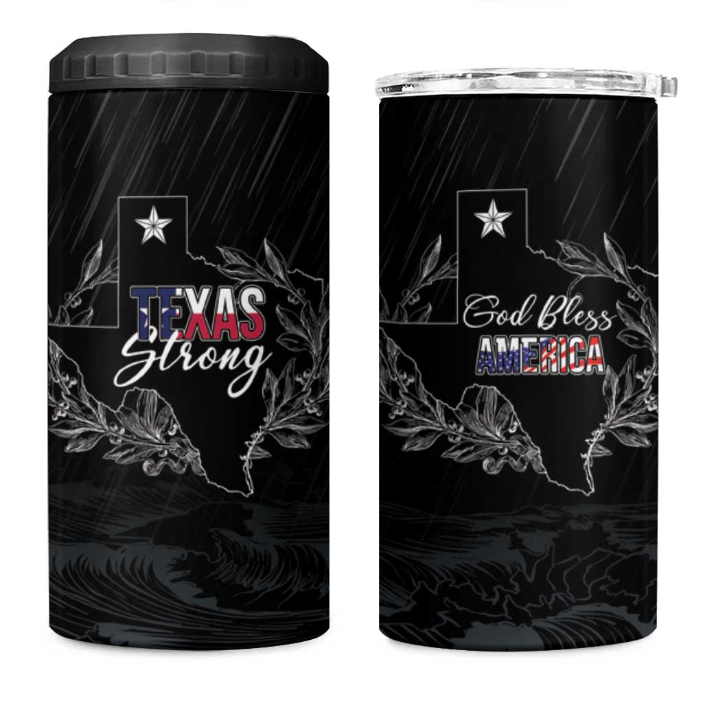Pray for Texas Hill Country 4 in 1 Can Cooler Tumbler - Wonder Print Shop