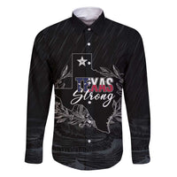 Pray for Texas Hill Country Family Matching Long Sleeve Bodycon Dress and Hawaiian Shirt - Wonder Print Shop