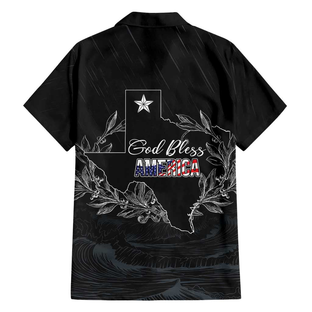 Pray for Texas Hill Country Family Matching Off Shoulder Maxi Dress and Hawaiian Shirt - Wonder Print Shop