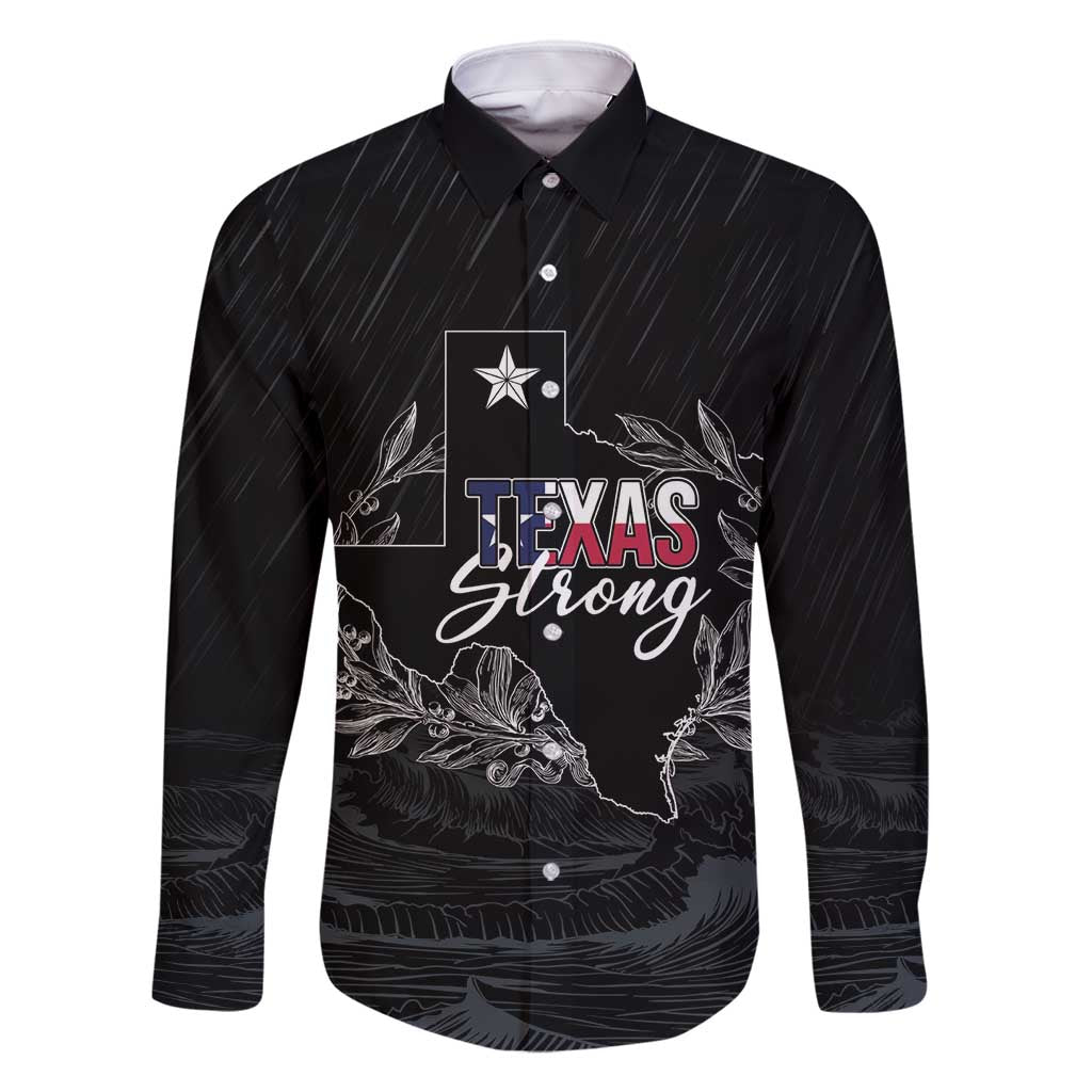 Pray for Texas Hill Country Family Matching Off Shoulder Short Dress and Hawaiian Shirt - Wonder Print Shop