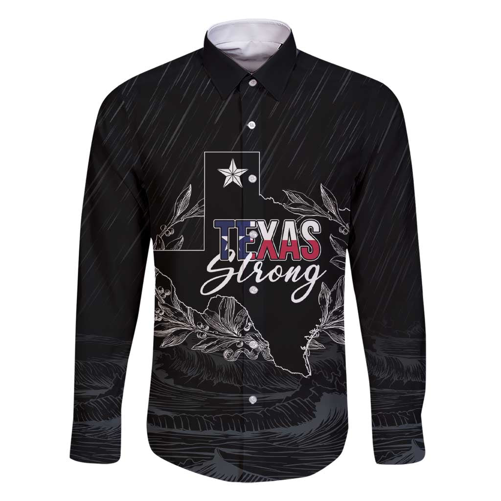 Pray for Texas Hill Country Family Matching Short Sleeve Bodycon Dress and Hawaiian Shirt - Wonder Print Shop