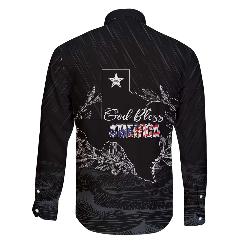 Pray for Texas Hill Country Family Matching Short Sleeve Bodycon Dress and Hawaiian Shirt - Wonder Print Shop