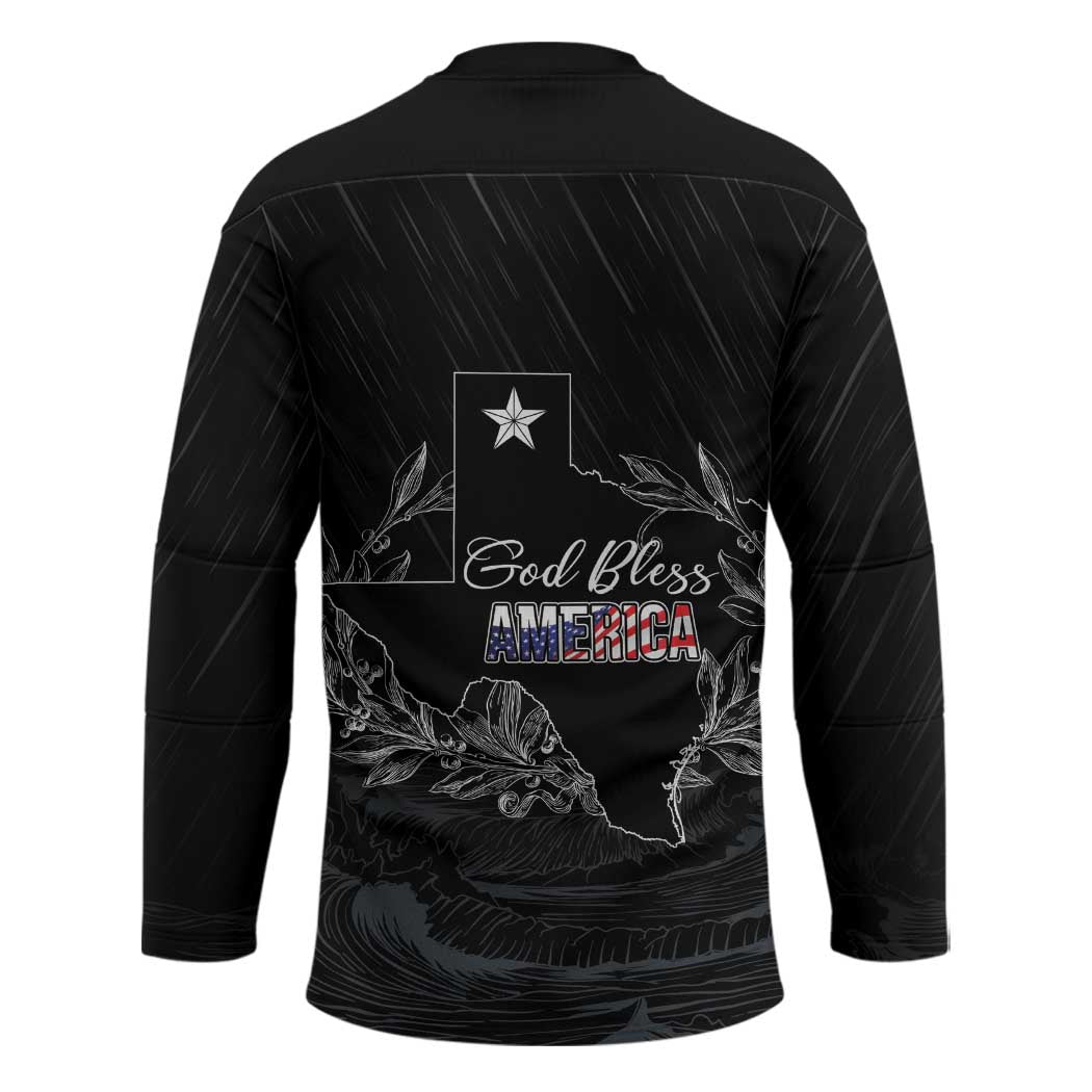 Pray for Texas Hill Country Hockey Jersey - Wonder Print Shop