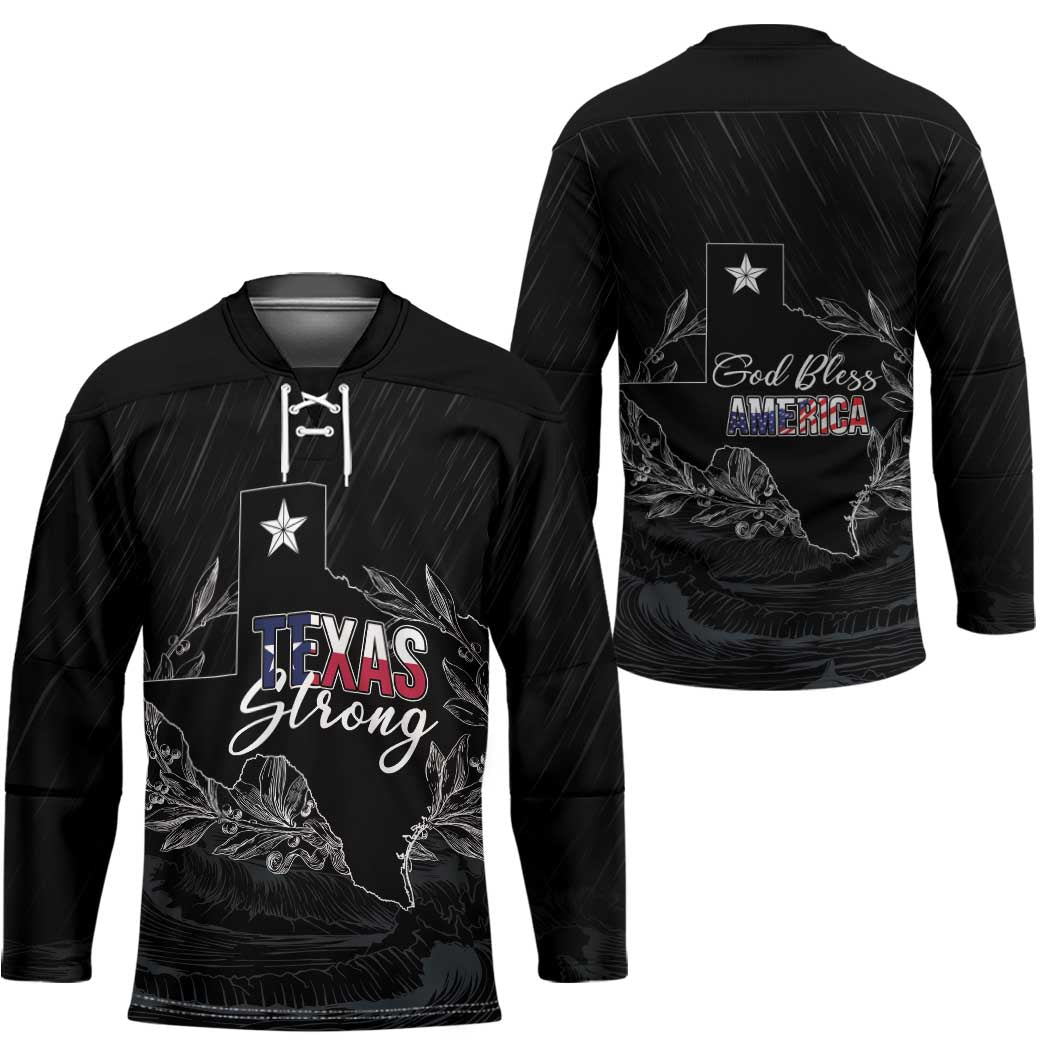 Pray for Texas Hill Country Hockey Jersey - Wonder Print Shop