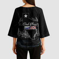 Pray for Texas Hill Country Kimono Sleeve Blouse - Wonder Print Shop