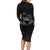 Pray for Texas Hill Country Long Sleeve Bodycon Dress - Wonder Print Shop