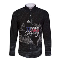 Pray for Texas Hill Country Long Sleeve Button Shirt - Wonder Print Shop