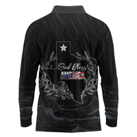 Pray for Texas Hill Country Long Sleeve Polo Shirt - Wonder Print Shop