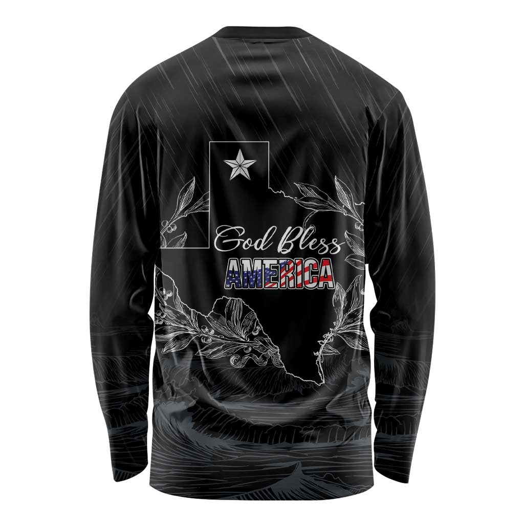 Pray for Texas Hill Country Long Sleeve Shirt - Wonder Print Shop